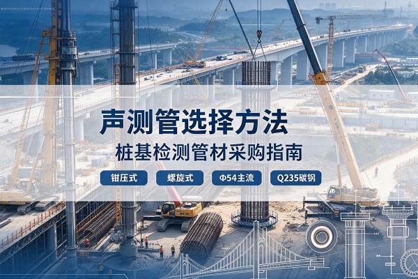 点军声测管选型标准