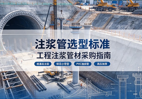 点军注浆管选型标准